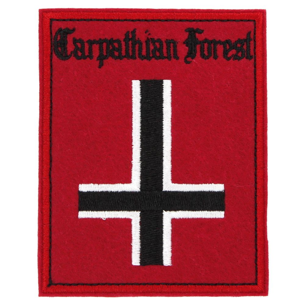 Нашивка с вышивкой группы Carpathian Forest