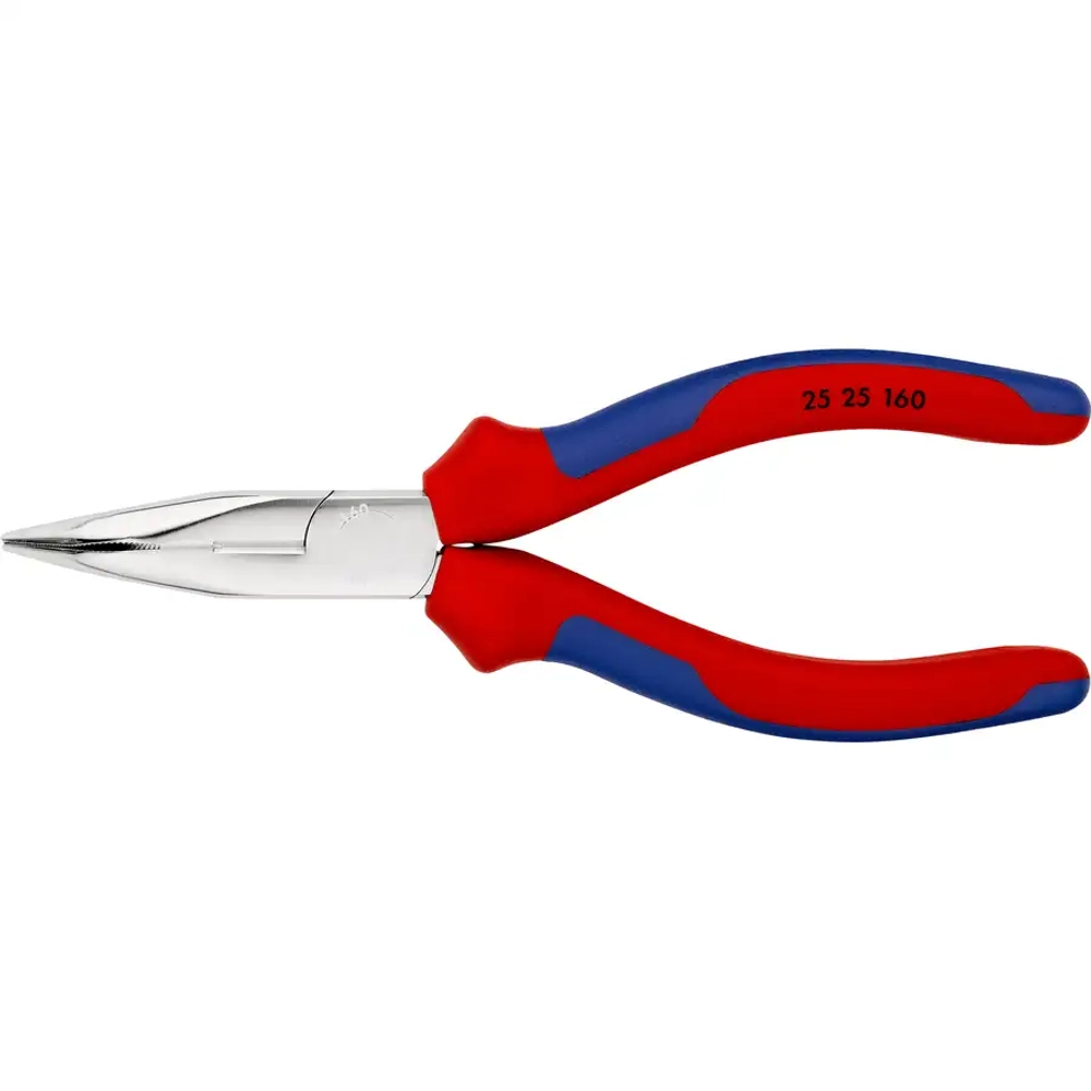 Длинногубцы хромированные 160 мм Knipex 25 25 160