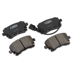 Колодки GANZ задние AUDI A4 / A6 / A8 2.8-4.2 / 3.0TDi Арт.:GIJ07029