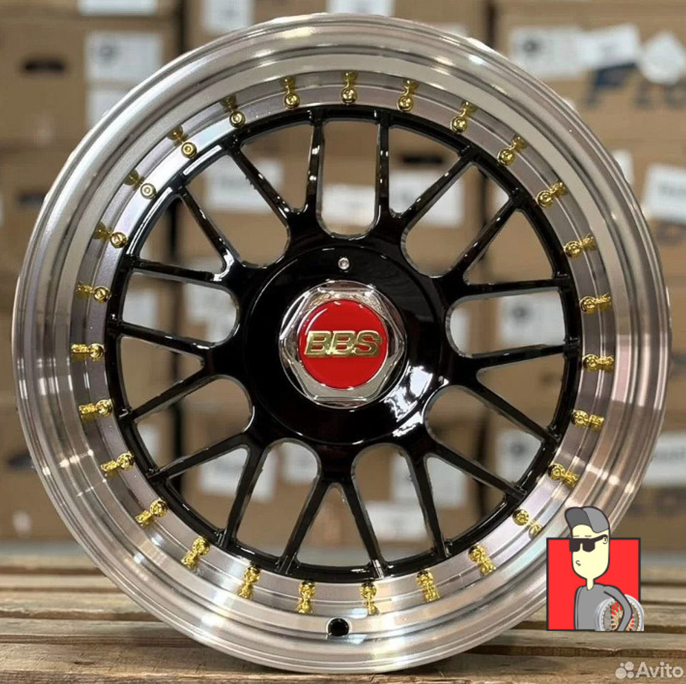 Комплект дисков BBS RG 17x9 et25 4x100/4x114.3