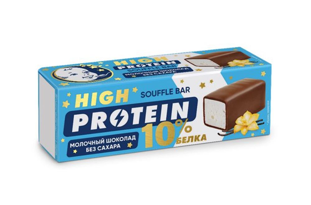 Суфле ПРОТЕИНОВОЕ мол.с ванилью БЕЗ САХАРА