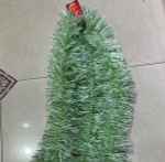 Мишура 2 м 9 см "Снежное сияние", Салатовый