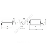 Установка канализационная SANIVORT 255 М(9м) Unipump 60403