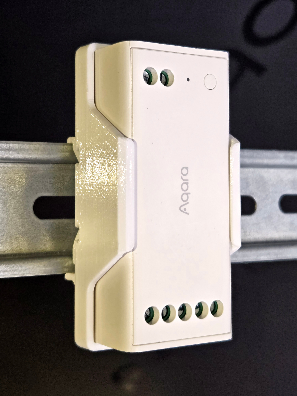 Набор 3 шт., Крепление-держатель для Aqara LED strip driver, 3D печать, белый