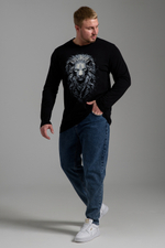 8546 Футболка с длинным рукавом мужская