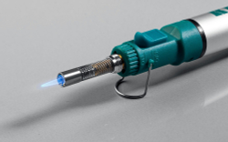 KRAFTOOL SolderGas, 70 B, 30 - 70 Вт, 1300°С, горелка, фен, набор 8 в 1, газовый паяльник (55504-H8)