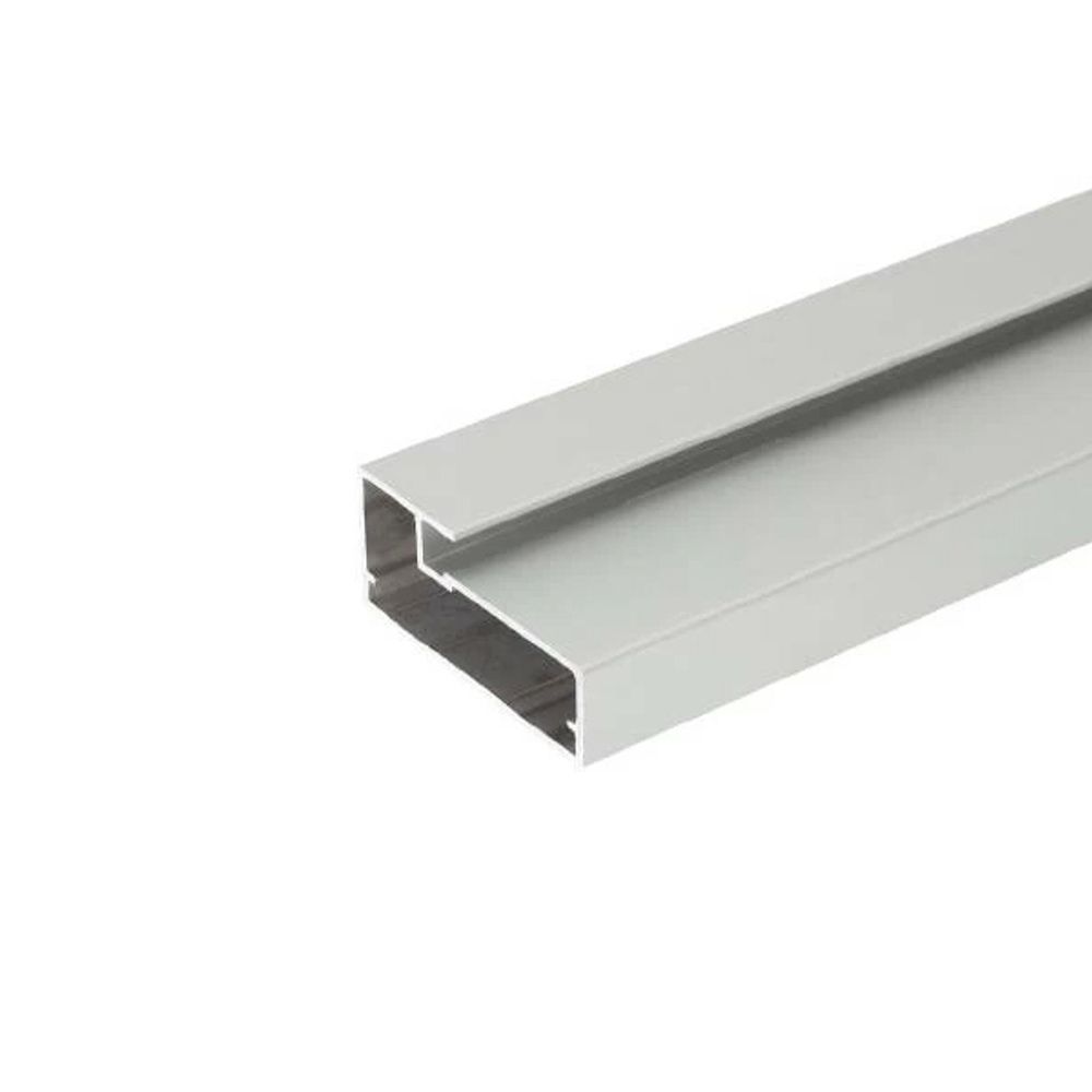 Алюминиевый рамочный профиль для фасадов, Серебро матовое, купить с доставкой, Казахстан