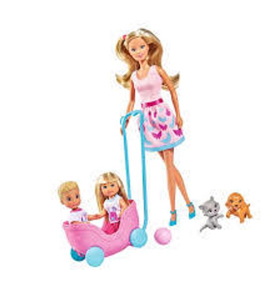 Kukla Steffi Dayə +Evi+Timmi