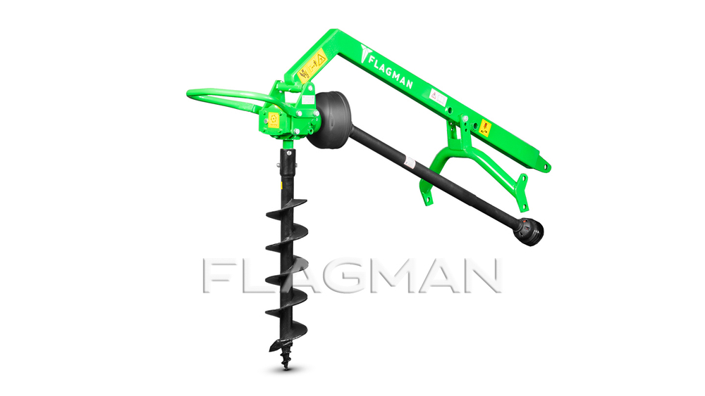 Земляной бур Flagman | Флагман M3A3 20/50 + (кардан 120см/6х6/усиленный/со шпонкой)