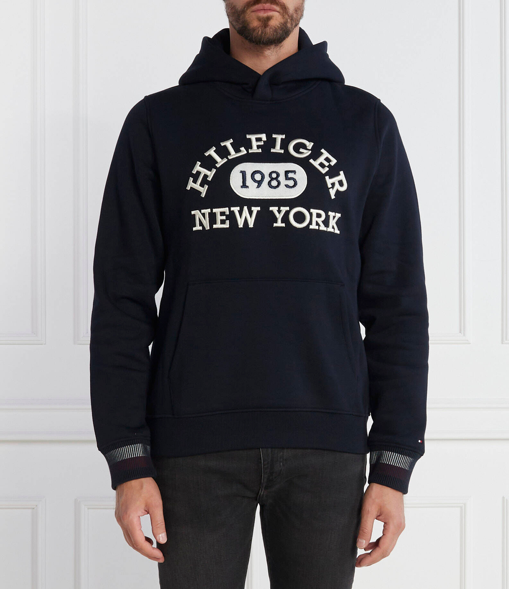 Худи MONOTYPE COLLEGIATE HOODIE Tommy Hilfiger - темно-синий(MW0MW32682)