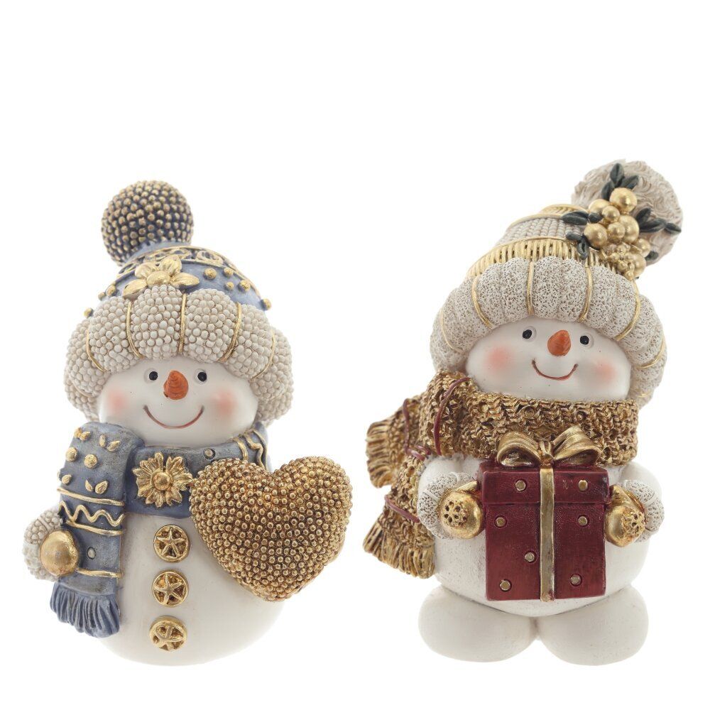 GAEM Фигурка декоративная "Снеговик", L6,5 W6,5 H11 см, 2в.