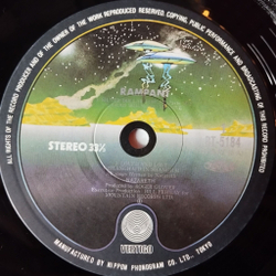 Винтажная виниловая пластинка LP Nazareth Rampant (Japan 1978) (No Obi) Shapes Of Thing BT-5184