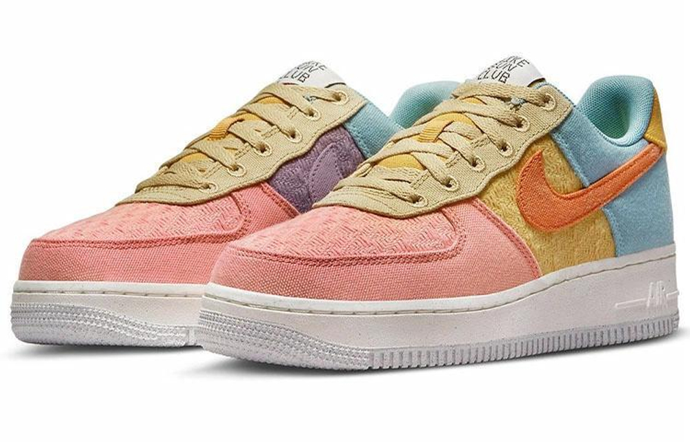 Кроссовки Nike Air Force 1 Low "Sun Club" (Женская размерная сетка)