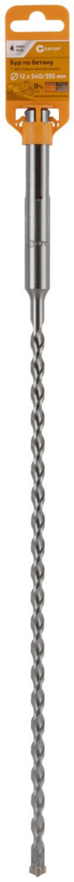 42-12540 Бур по бетону CUTOP Profi Plus, SDS-Max с крестовым наконечником 12x540 мм