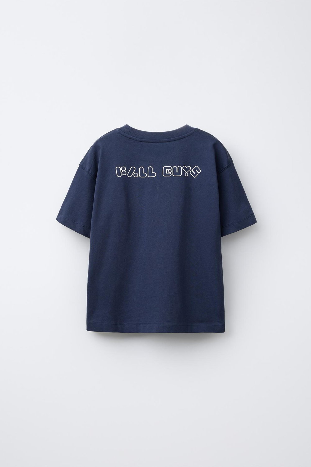 ZARA ФУТБОЛКА С ПРИНТОМ FALL GUYS ©, СИНИЙ