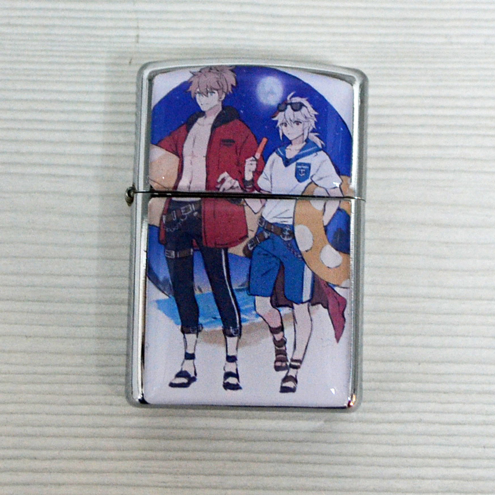 Зажигалка "Genshin Impact / Геншин - Томо и Кадзуха"