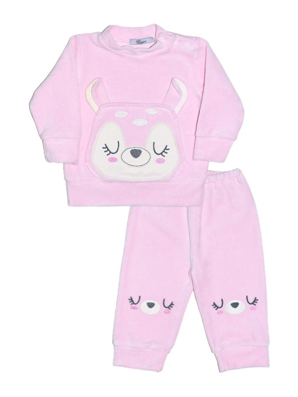 1032-13-7 Комплект для девочки (джемпер+брюки)