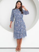 Платье Восхитительный шифон (блу) Diolche