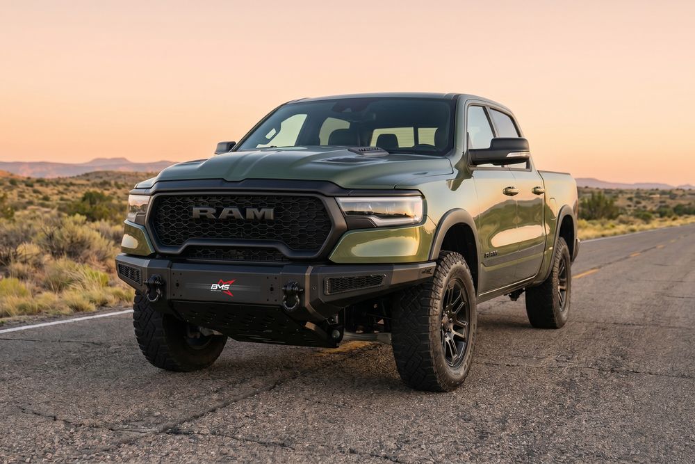 Бампер силовой передний BMS PRO-Line для Додж Рам 1500 Rebel 2024-2026