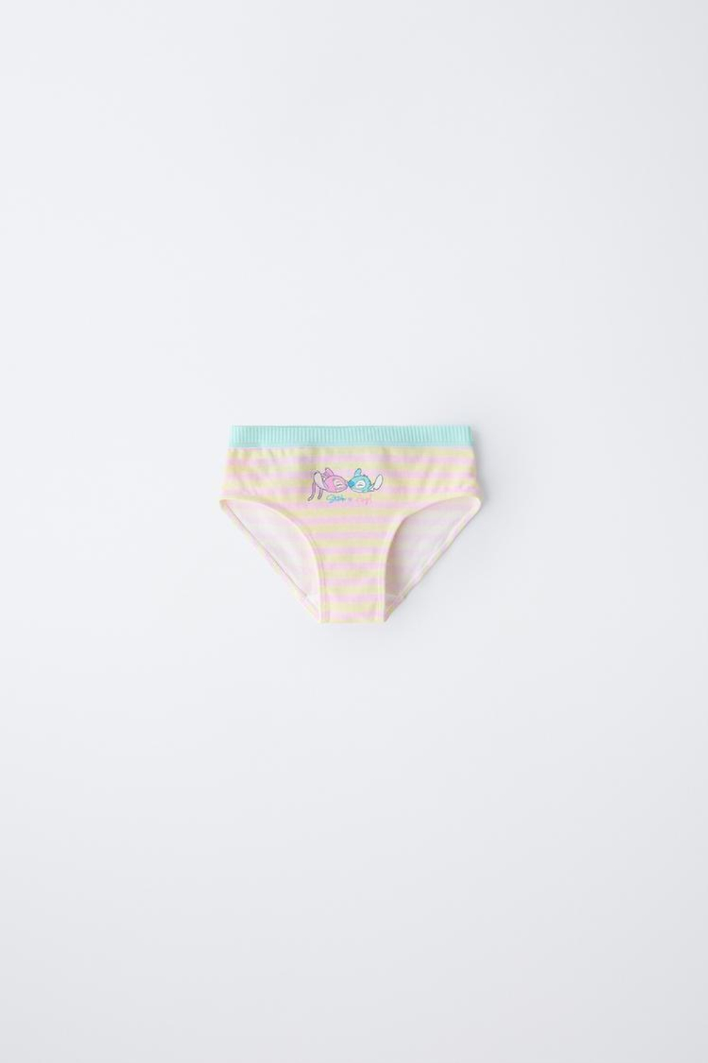 ZARA НАБОР ИЗ ТРЕХ ТРУСОВ LILO & STITCH © DISNEY, РАЗНОЦВЕТНЫЙ