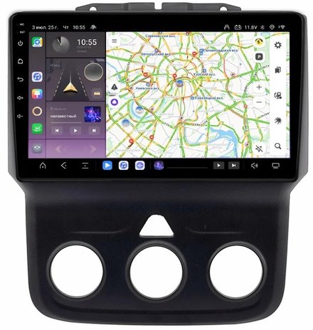 Магнитола для Dodge Ram 1500 2013-2018 - Kuberg QLed, Android 13, TS20, CarPlay, SIM-слот