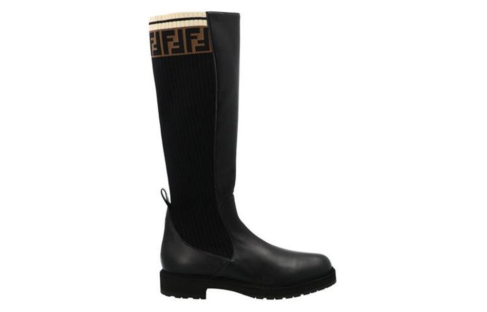 FENDI Knee high Boots Women"s Black