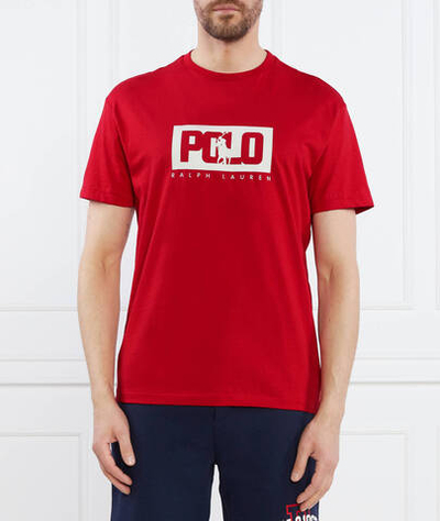 Футболка POLO RALPH LAUREN - красный(710909594)