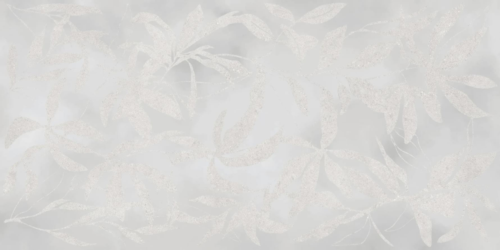 Vitra ArtWall Цветы Серый Матовый 60x120