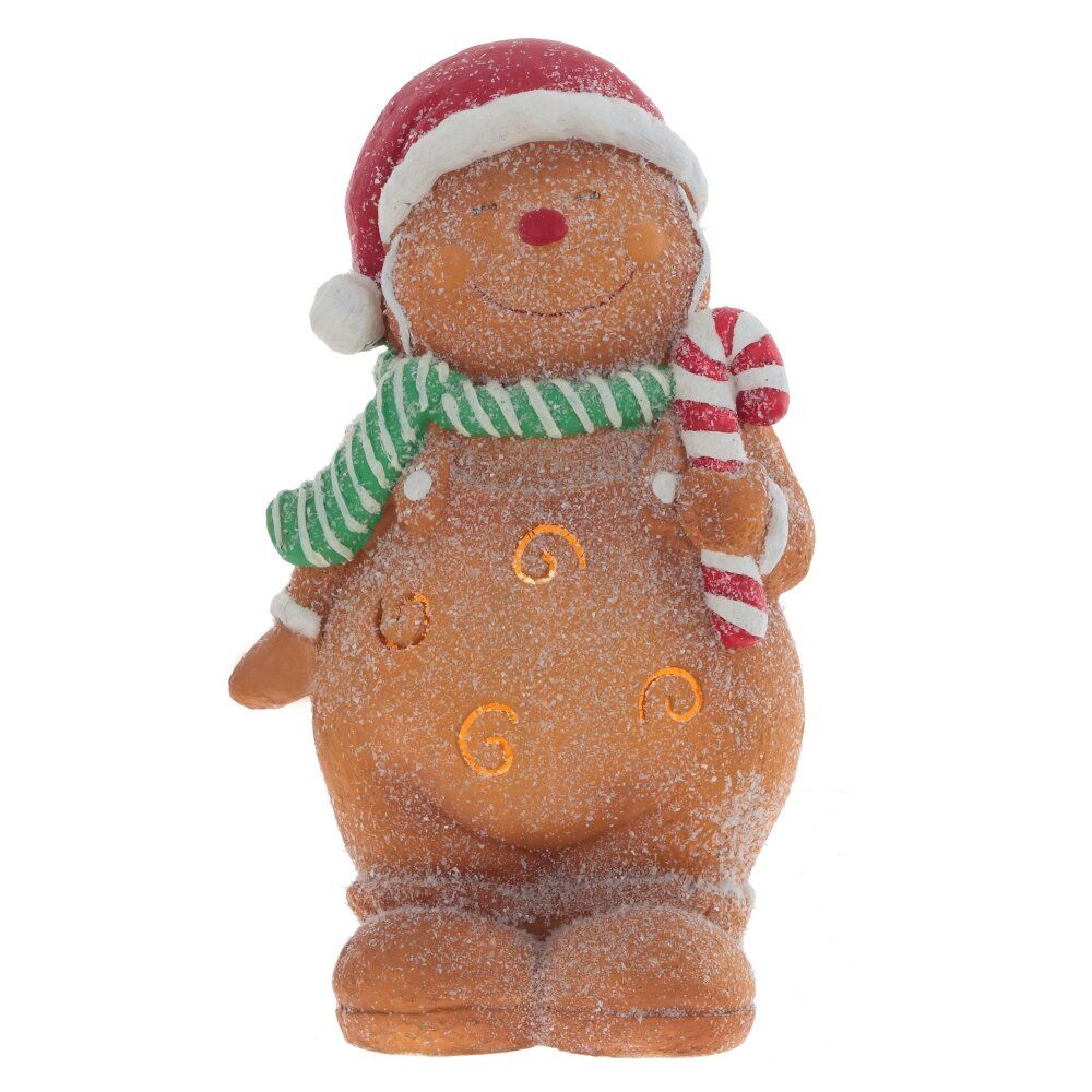 GAEM Фигурка декоративная с подсветкой "Пряник", L25 W15 H40,5 см (3хAAA н/п)