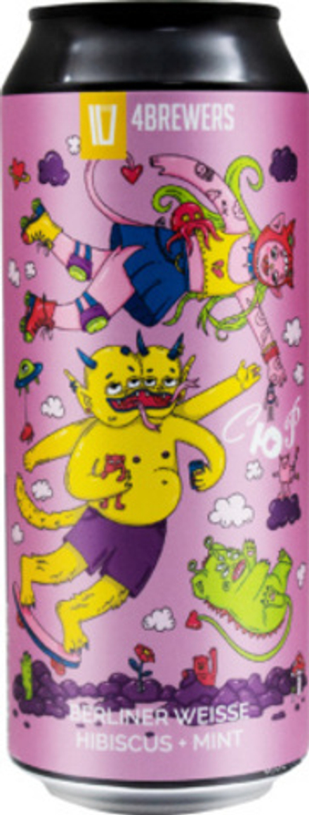 Пиво Четыре Пивовара Сюр / 4 Brewers Syur 0.5 - банка