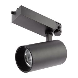 Трековый светильник трехфазный ЭРА SТR-30-36-40K-B40 узкий луч 4000K черный | Трехфазные трековые светильники