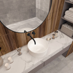 Умывальник накладной A091L круглый без перелива (410*410*165 мм)