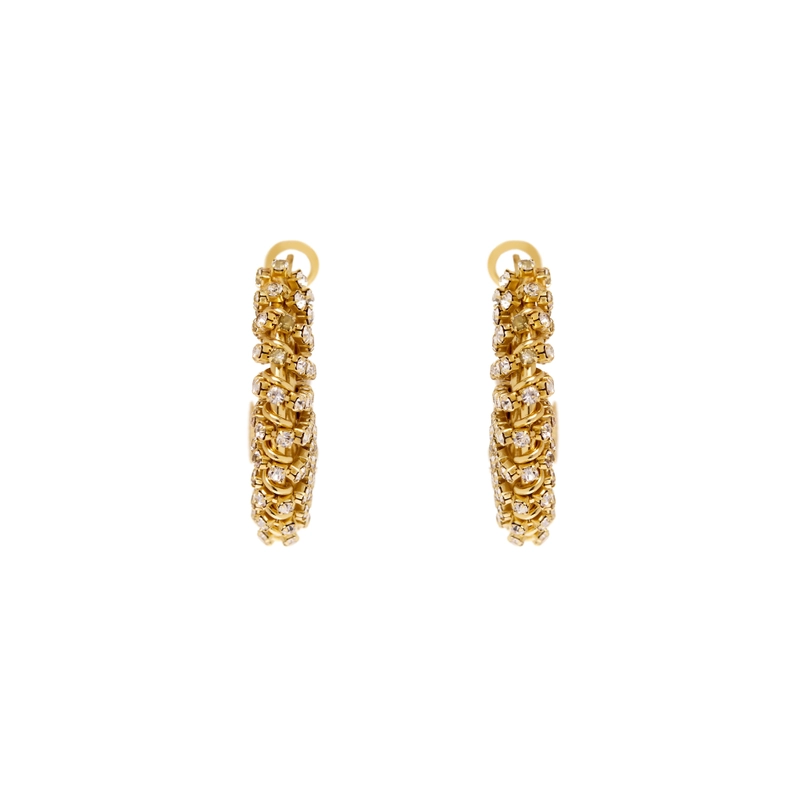 Серьги Изобилие Страз