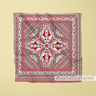 Платок с принтом 