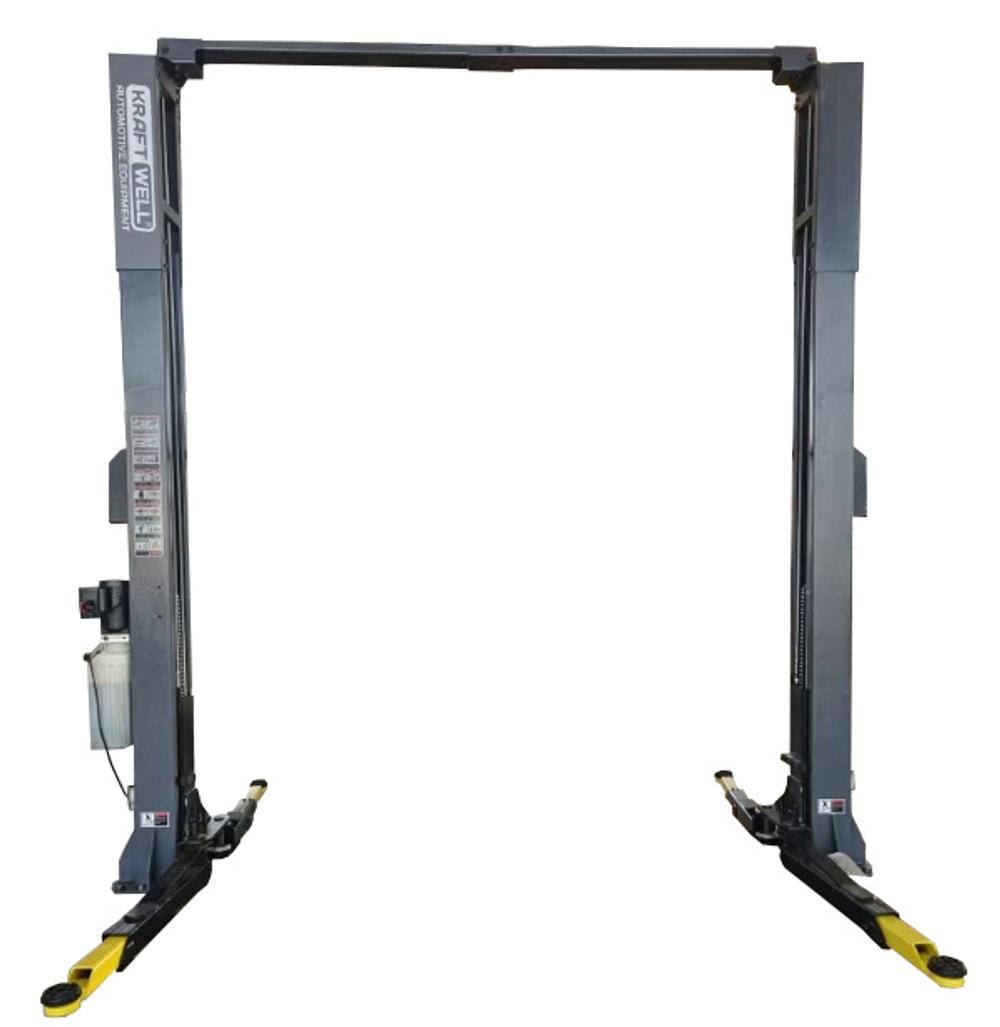 KraftWell VERSA 2C/220 Подъемник комплект г/п 4 т. упр.стопорами на 1-й колонне с анкерами и проставками