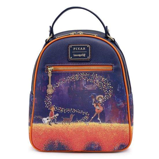 Рюкзак Loungefly Pixar Coco Marigold Bridge Mini Backpack WDBK1805