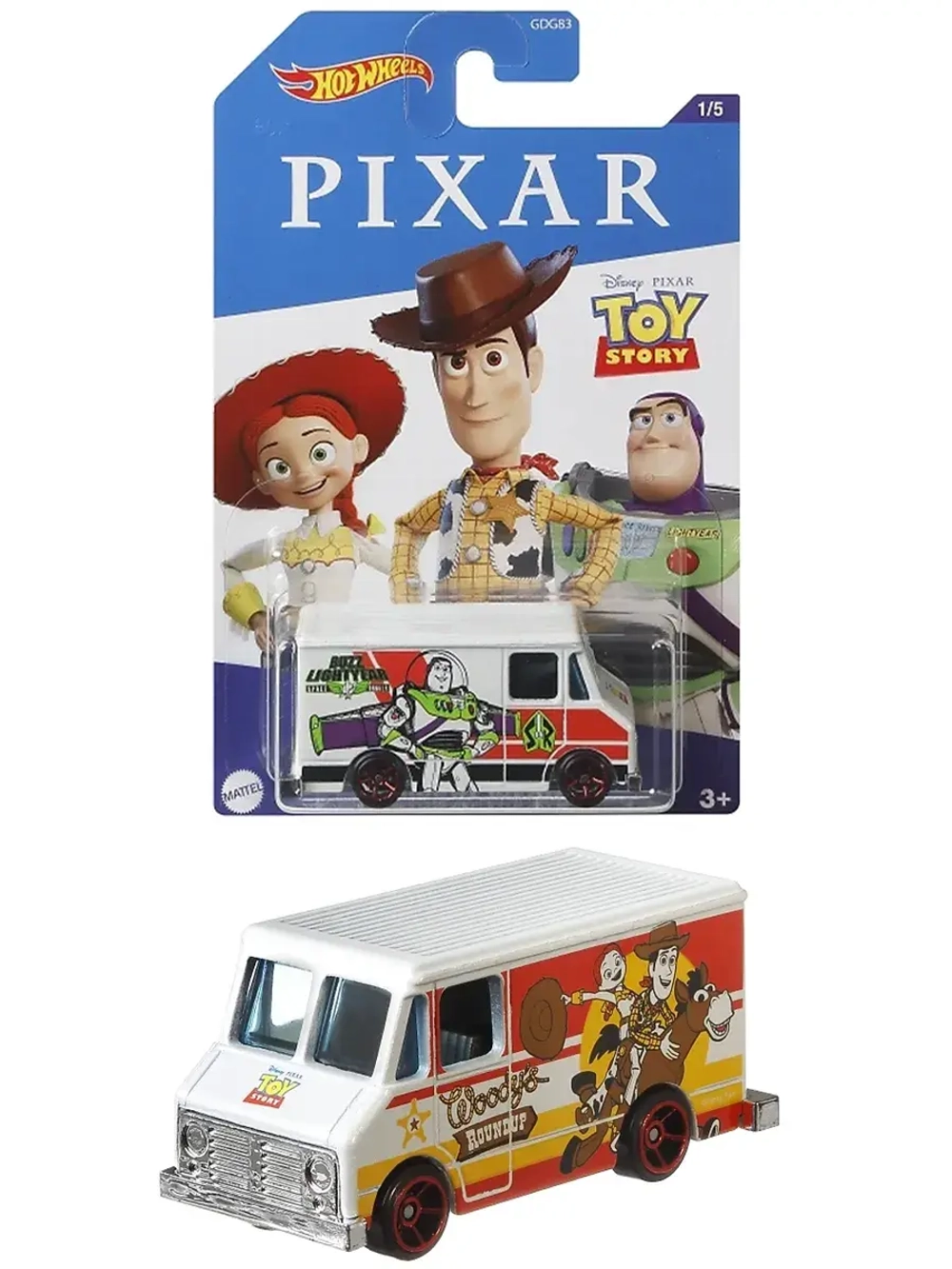 Машинка Хот Вилс Pixar Combat Medic GDG83 GJV22