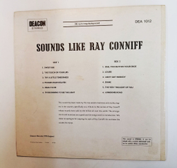 Винтажная виниловая пластинка LP Сборник Sounds Like Ray Conniff (UK 1970)