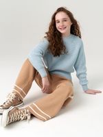 Джемпер для девочки AT1001 небесно-голубой