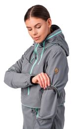 Костюм женский «Элит Барьер NEW» (смесовая, светло-серый, мята) Орион