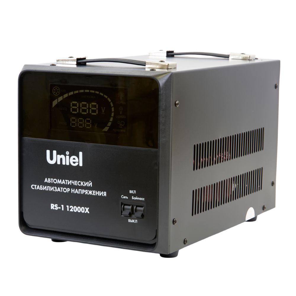 RS-1 12000X Стабилизатор напряжения серии Reliability. 12000ВА. Релейный. однофазный. Напольный. TM Uniel
