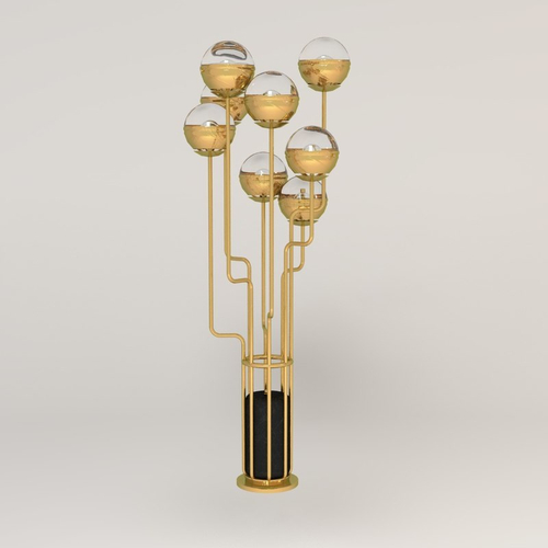Напольный дизайнерский светильник  Niku by Brabbu