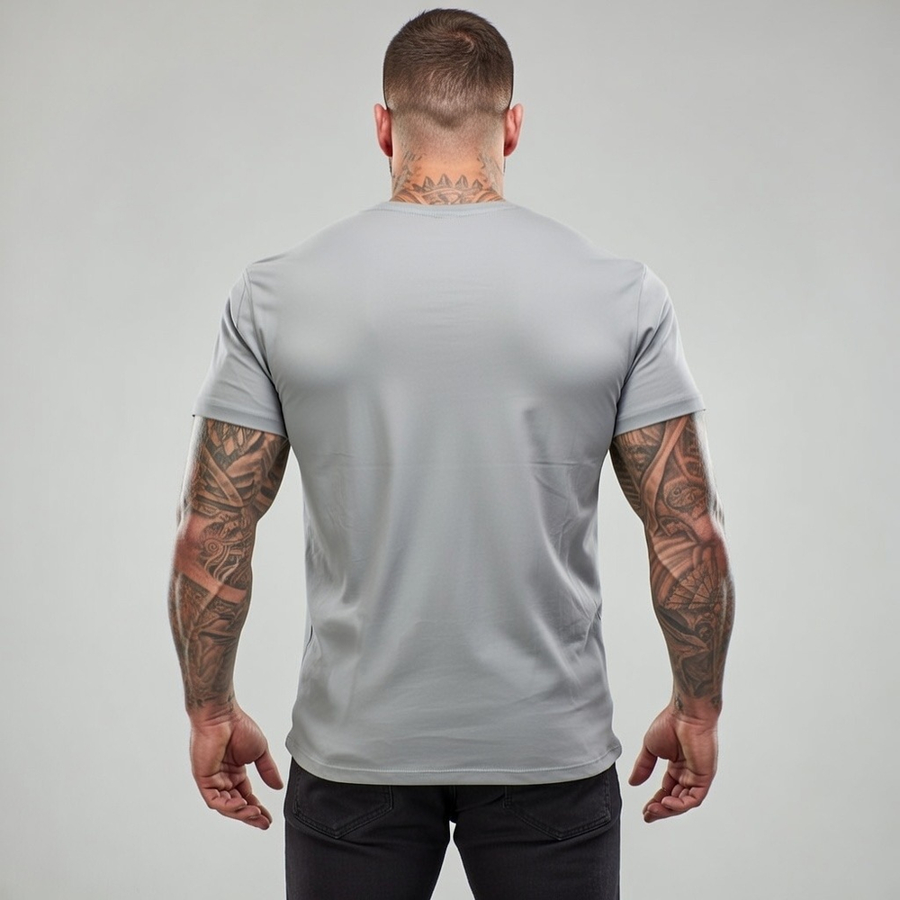 Футболка серая Yakuza Premium BL 204
