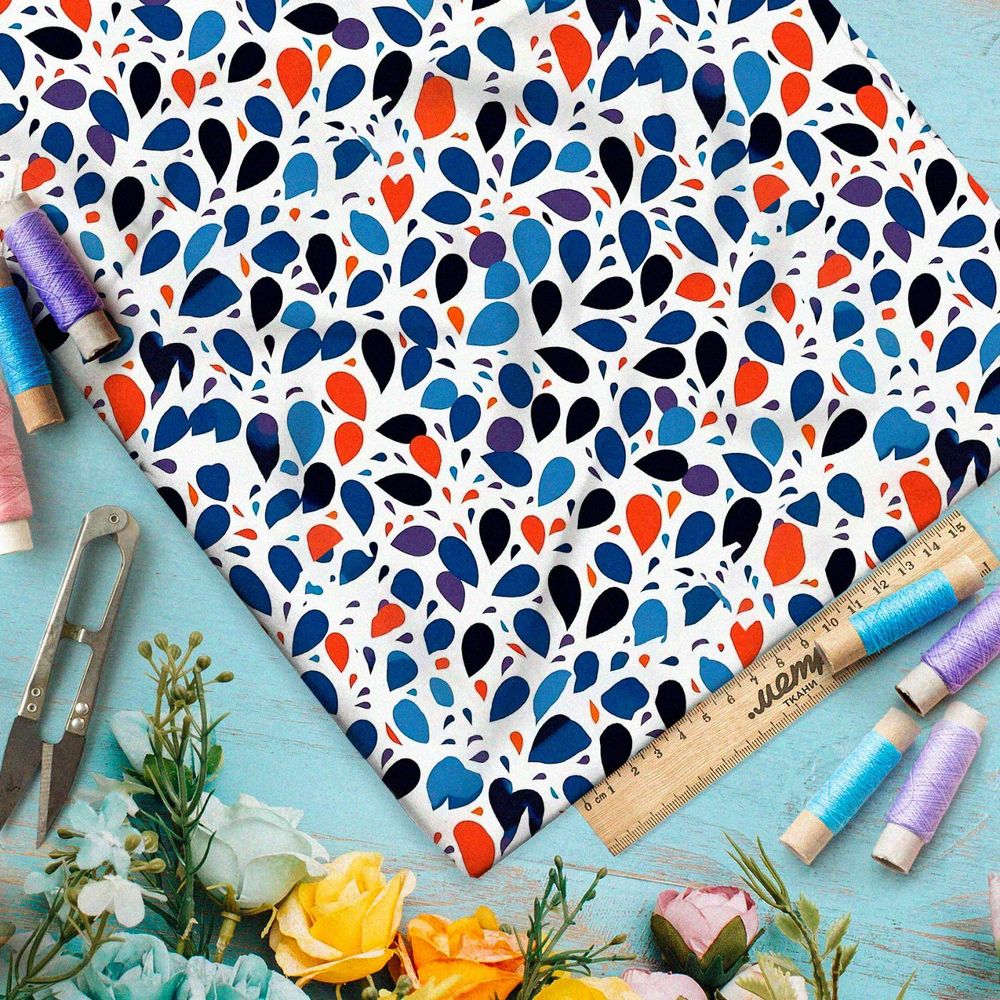 Ткань Барби эффектный ритм