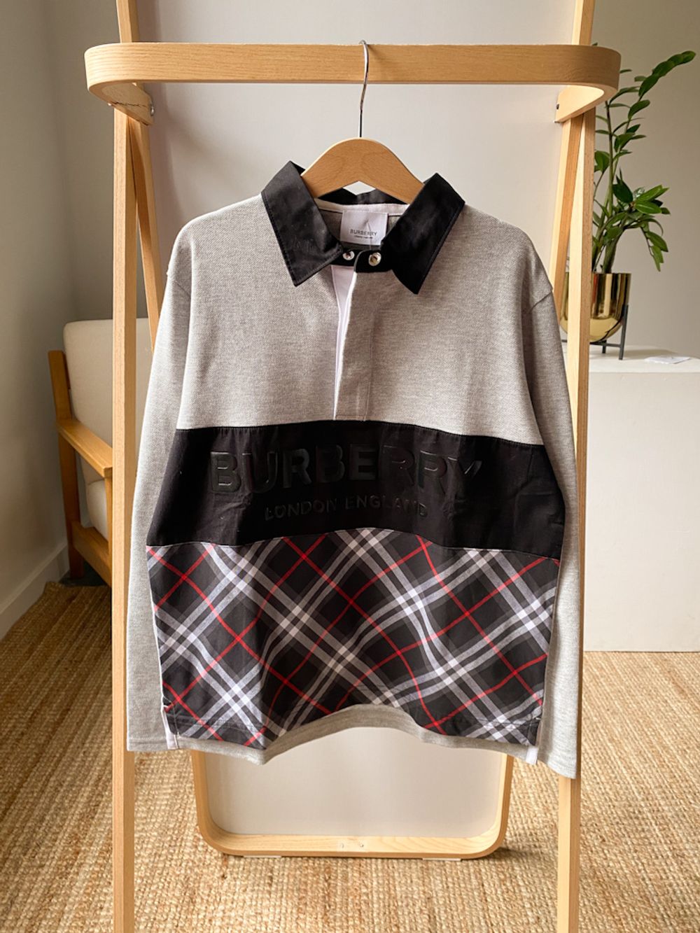 Новое хлопковое поло Burberry, 140