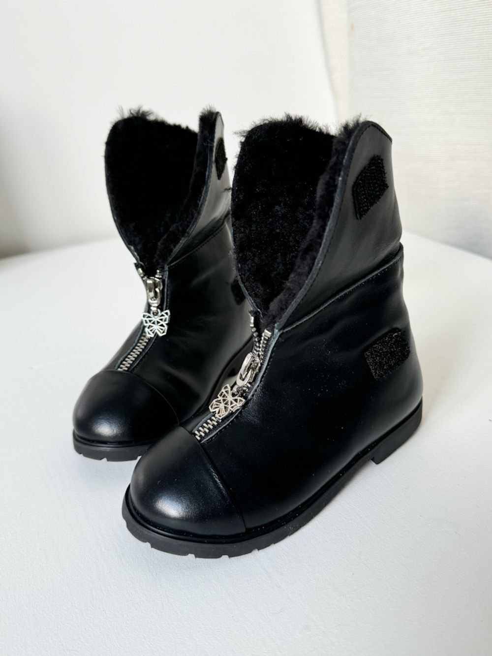 Новые кожаные ботинки на меху Age of Innocence , 24