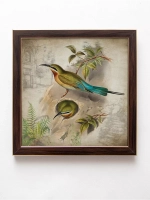 Картина на стену интерьерная на хосте 22,5*22,5 см