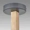 8096/3C MODERNI LN25 267 серый/серый металл, дерево/металл Люстра потолочная Е27 3*60W 220V COLANGE