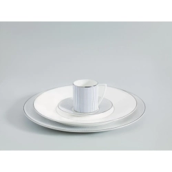 Wedgwood Блюдце Jasper Conran Pin Stripe 12 см для чашки эспрессо