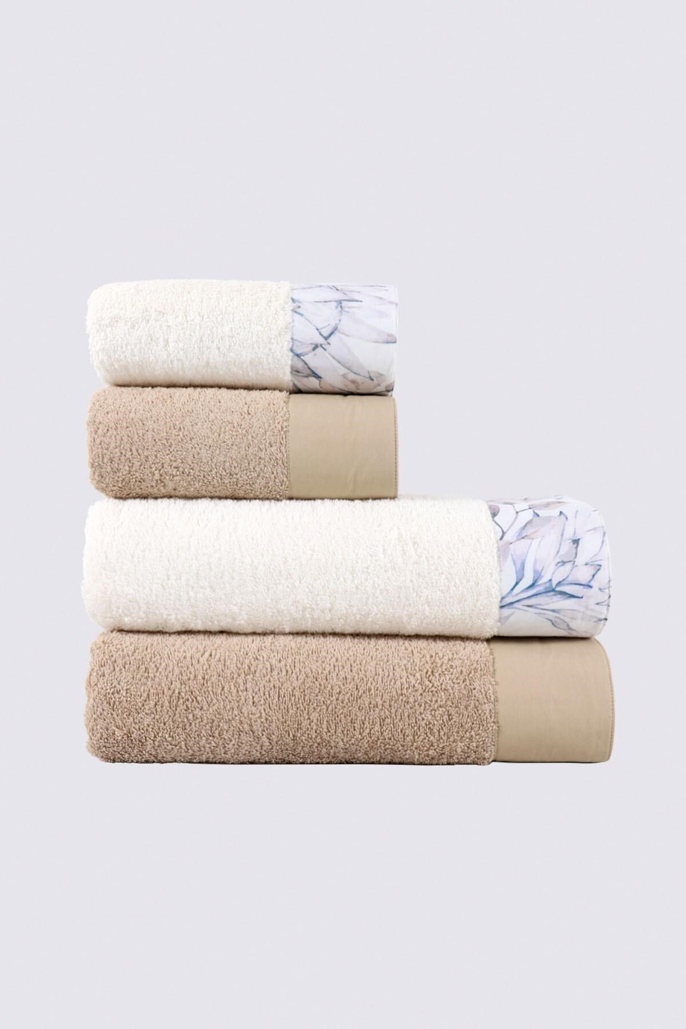 Полотенце из органического хлопка 50х90 Base Beige